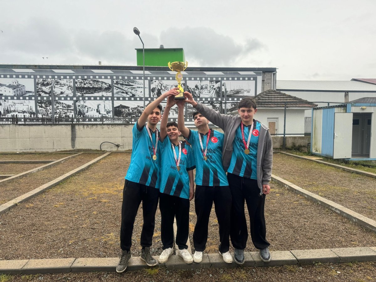 Korgan Anadolu Lisesi Bocce’de İl Şampiyonu