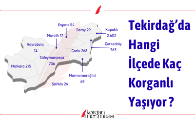 Tekirdağ'da Hangi İlçede Kaç Korganlı Yaşıyor?
