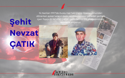 Şehit Nevzat Çatık'ı Rahmetle Anıyoruz