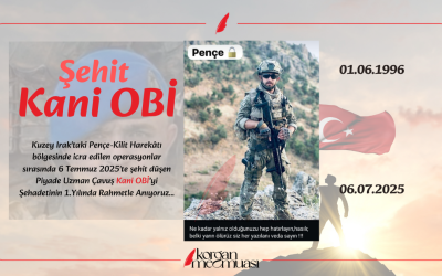 Şehit Kani Obi'yi Rahmetle Anıyoruz