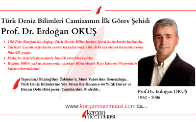 Türk Deniz Bilimlerinin İlk Görev Şehidi: Prof.Dr. Erdoğan Okuş