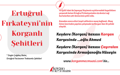 Ertuğrul Fırkateyni'nin Korganlı Şehitleri 